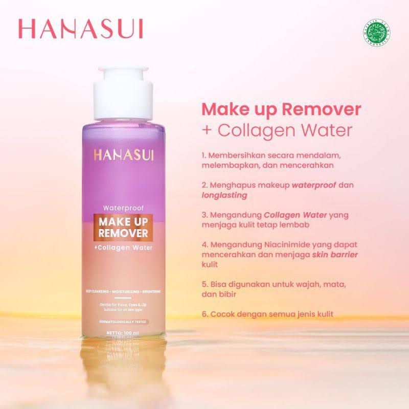 Hanasui Collagen Makeup Remover 100ml