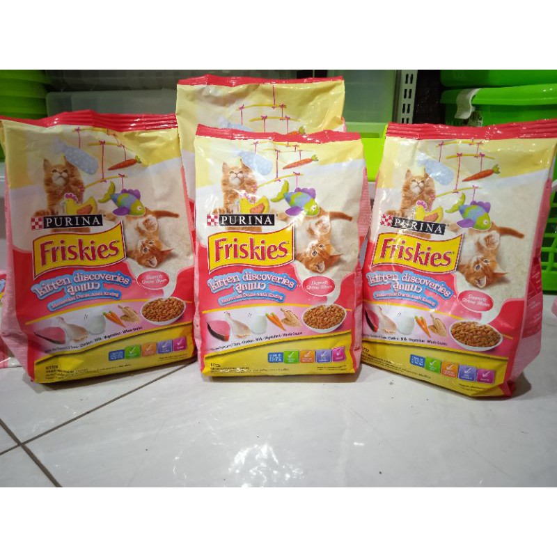 Friskies Kitten Discoveries 400g paket 1 Box (isi 6Pcs)