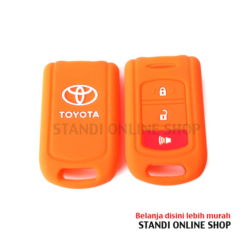 Kondom Kunci Silikon Remote Keyshirt Toyota New Rush