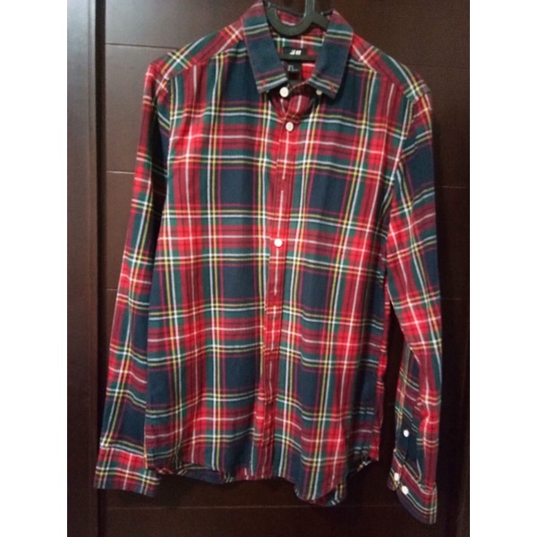 [PRELOVED] Kemeja Kotak kotak H&M