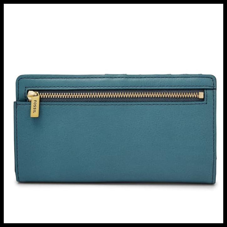 Buruan Beli Fossil Dompet Wanita Liza Slim Bifold Caribbean Leather