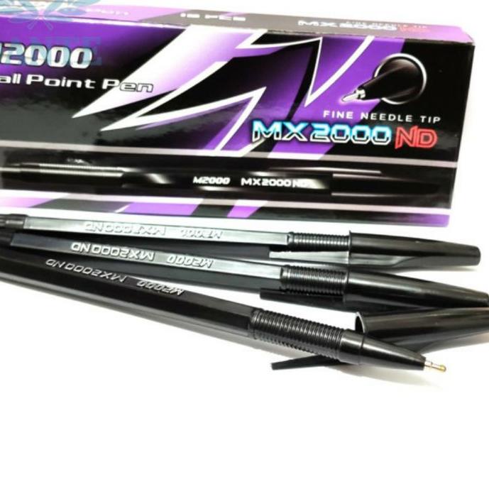 

✅Promo ⚡pesial❤ 12pcs Pulpen / Bulpoin M-2000 / MX2000ND produck vyralral