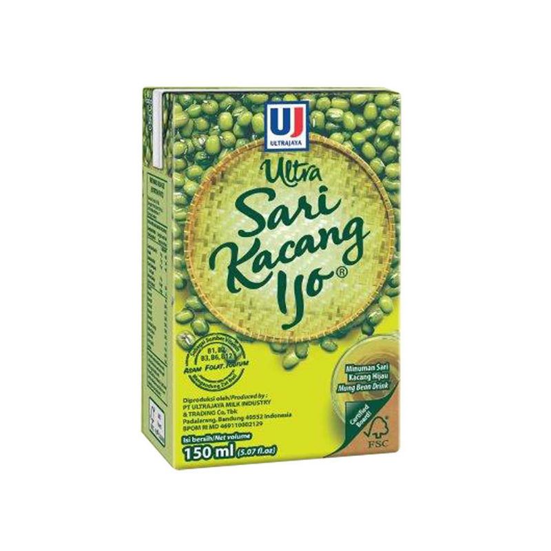 Ultra Sari Kacang Hijau 150ml /centraltrenggalek