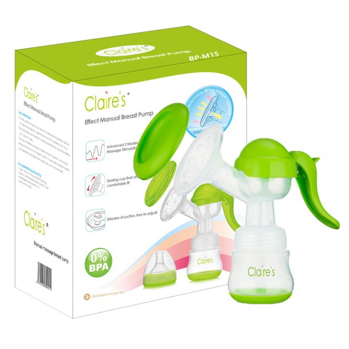 Claire's Effect Manual Breast Pump - BP-M15