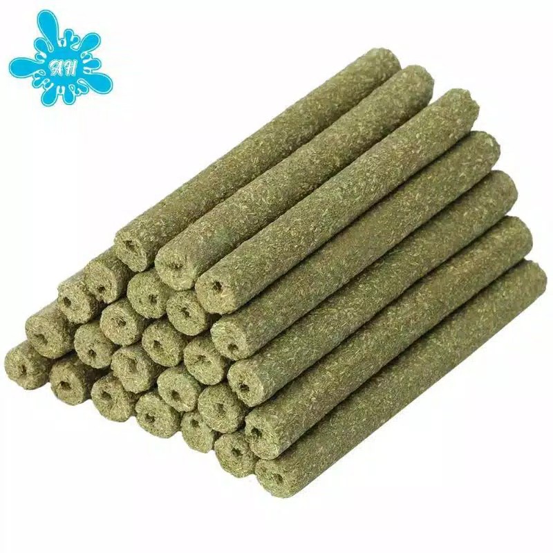 Jual Stik Rumput Alami Campur Snack hewan Makanan hewan Untuk Hamster