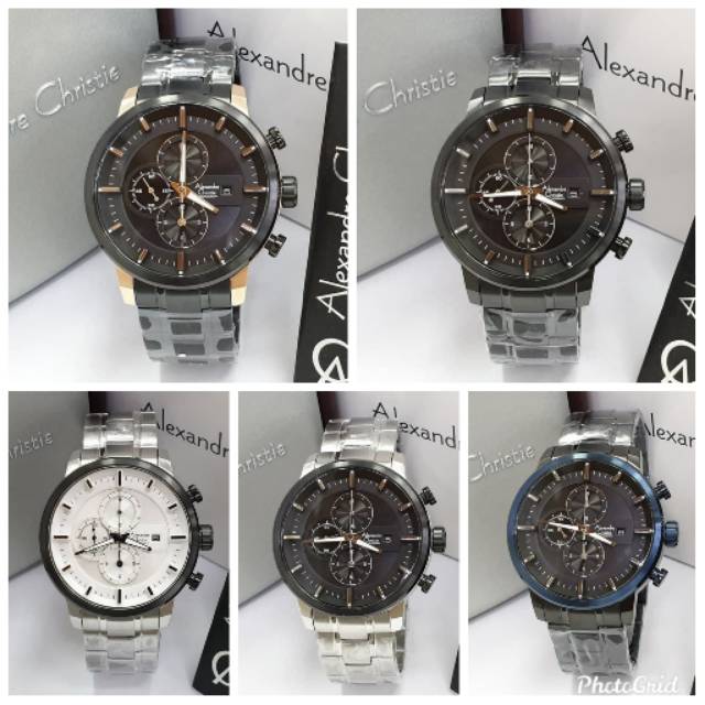 JAM TANGAN COWOK AC 6323 | AC6323 RANTAI ORIGINAL