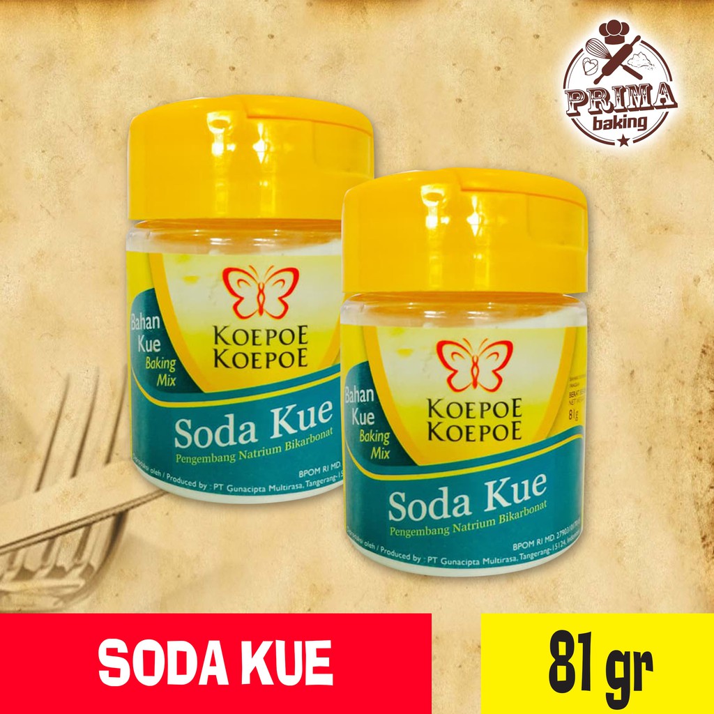 

SODA KUE / BAKING SODA Koepoe Koepoe 81gr