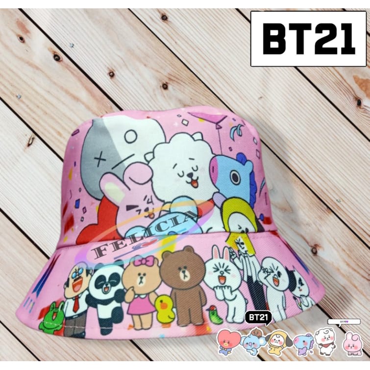 Wasbag+Topi Bt21 Printing Baru