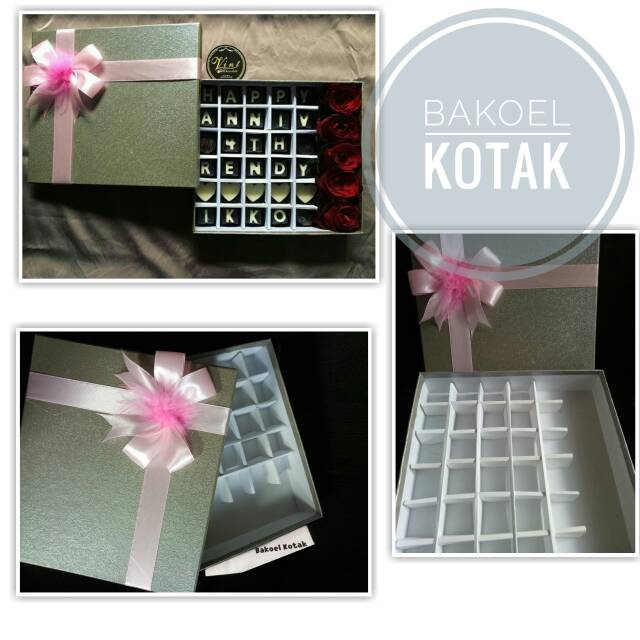 

Box coklat sekat 30 hardbox