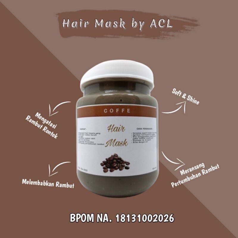 HAIR MASK BPOM / HAIR MASK Ala Salon / Hair Mask by ACL