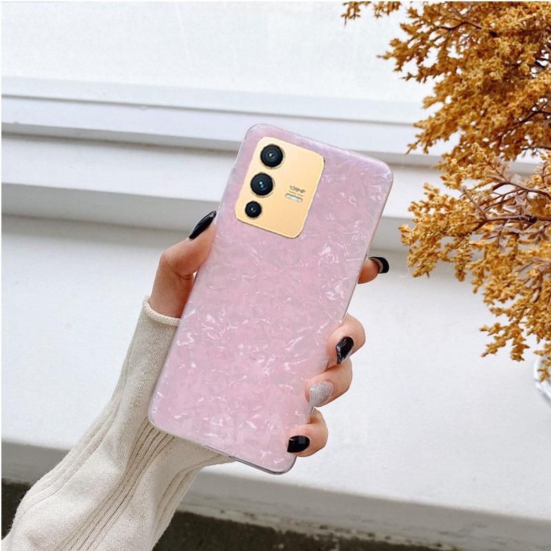 Vivo V23 5G V23 Pro Case Bahan Tpu Motif Kerang Berkilau