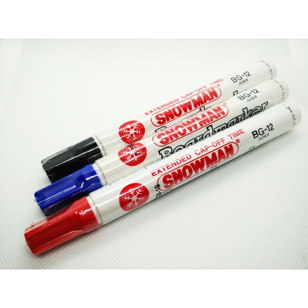 

Spidol Snowman Whiteboard Marker BG-12