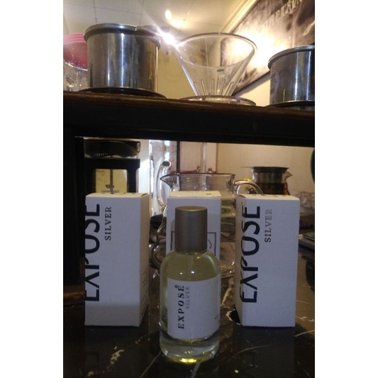 Parfum Expose Silver Original 35ml BPOM Kemasan Baru
