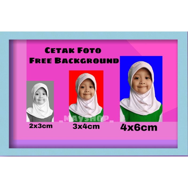 Cetak Pas Foto Kertas Doff (Tahan Lama)