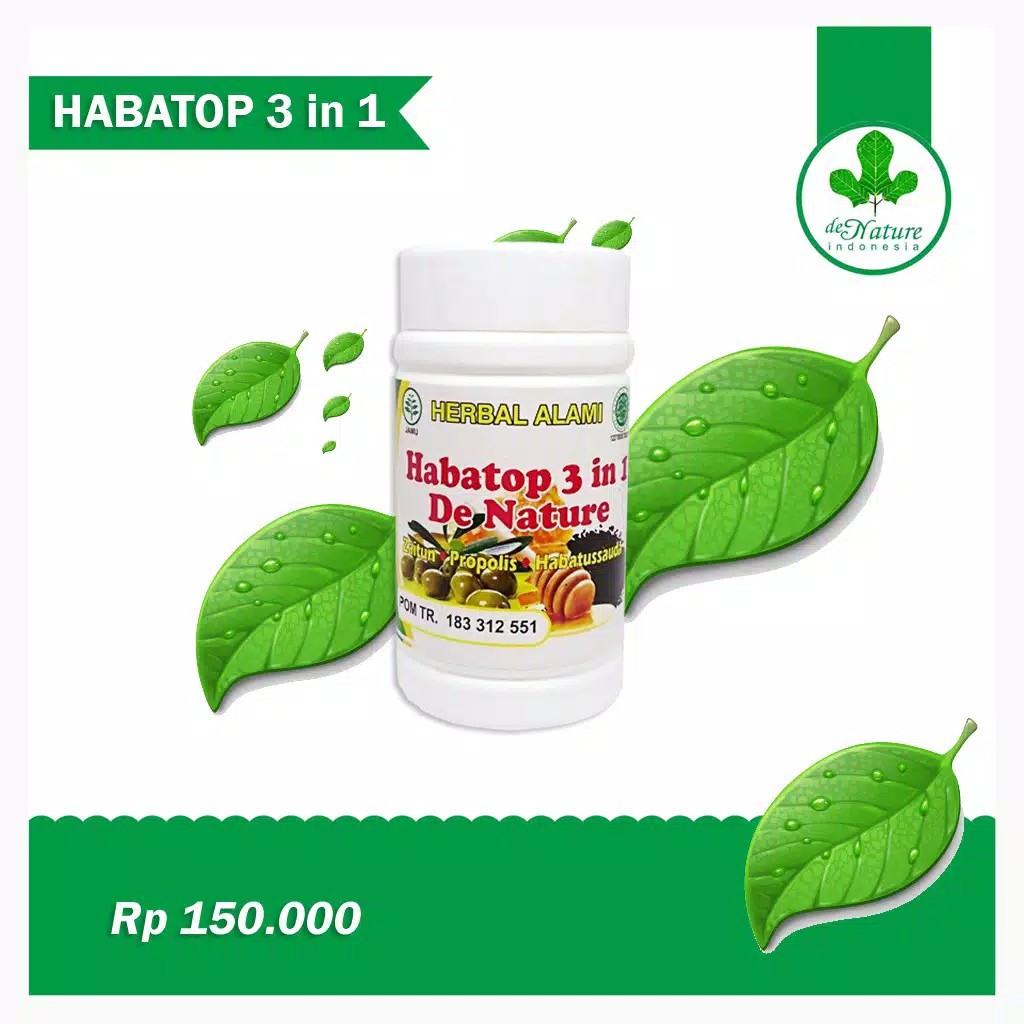 

Herbal HABATOP 3 in 1 Obat Herbal Mengatasi Berbagai Macam Penyakit | MENAMBAH IMUNITAS TUBUH