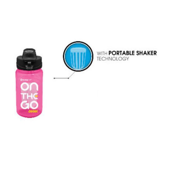 Botol Minum ON THE GO 560ml Botol Plastik Anti Pecah Infused Bottle Infuser Water Botol Infuser