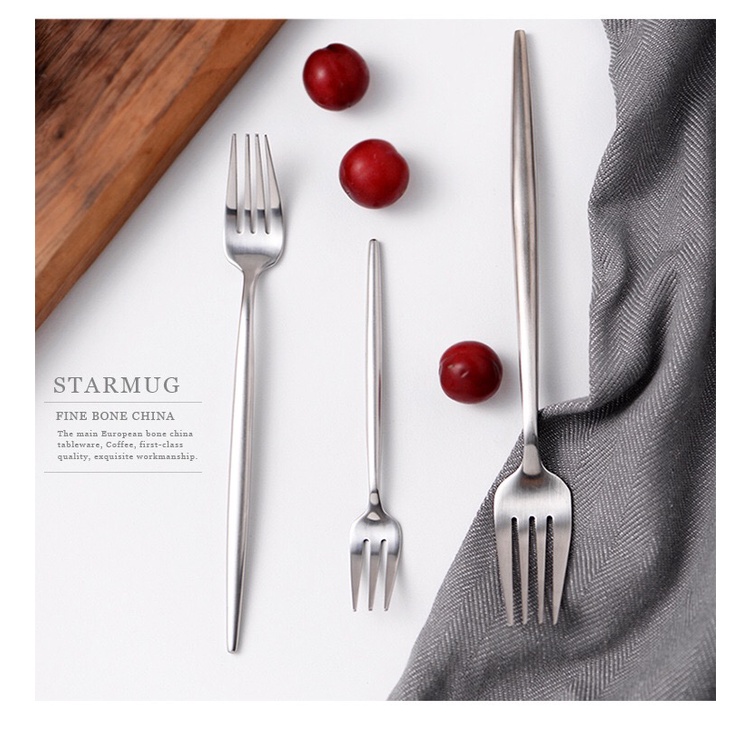 4Pcs sliver Stainless Steel Cutlery Set