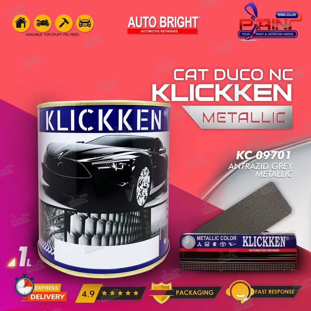 Cat Duco Metallic KLICKKEN METALLIC - KC 9701 ANTRAZID GREY METTALIC