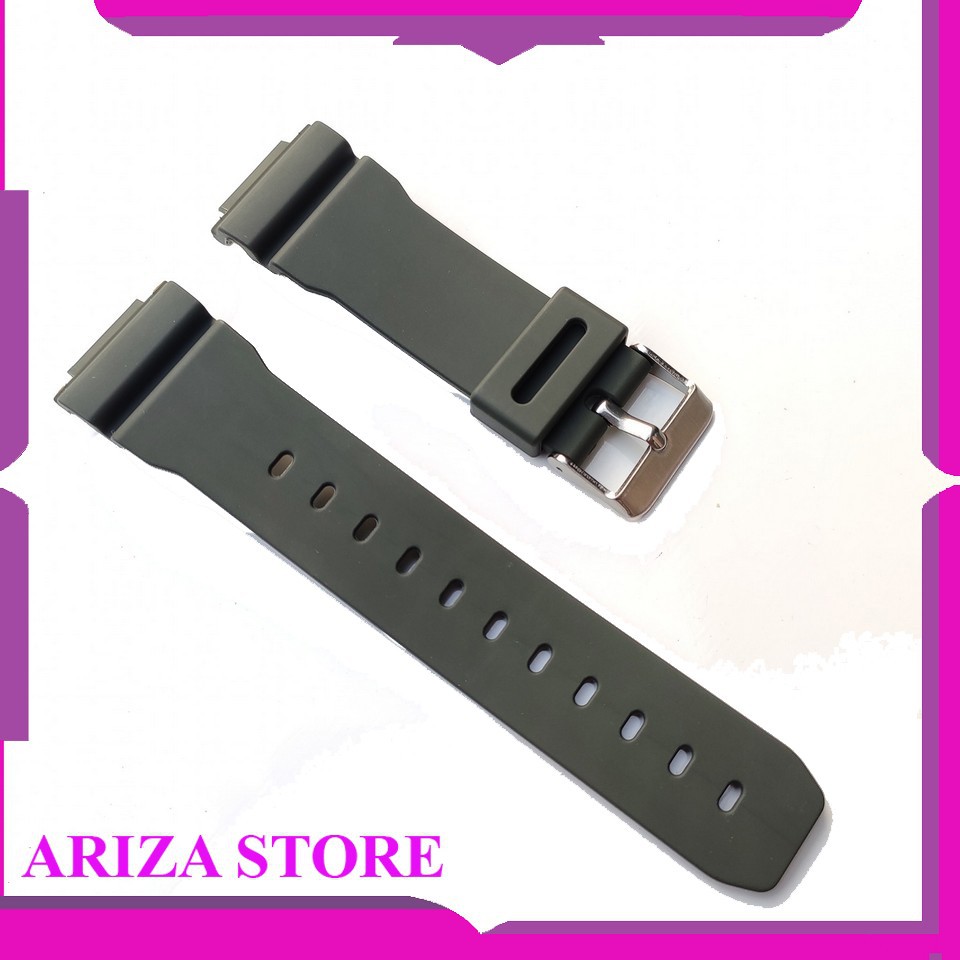 Tali Jam Tangan Casio GShock G-Shock DW9052 DW-9052 DW 9052 Hijau