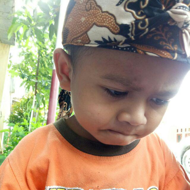 Blangkon Sunda Batik Anak - Iket Ikat Sunda Batik Anak