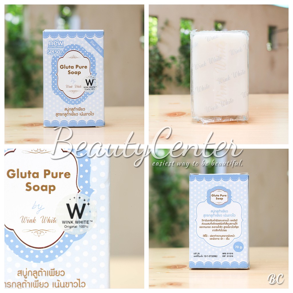 Gluta Soap (Sabun Gluta) By Wink White Import Thailand / Original 100%