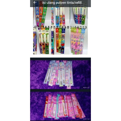 

isi pulpen/refill pulpen/tinta pulpen gel/hijab muslim bt21 hello kitty tayo