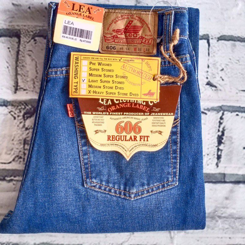 Celana Lea 606 Biru Original 100%