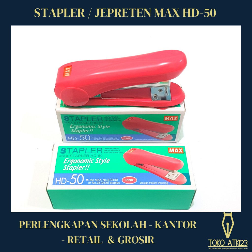 Stapler / Staples / Jepretan Merk Max HD-50