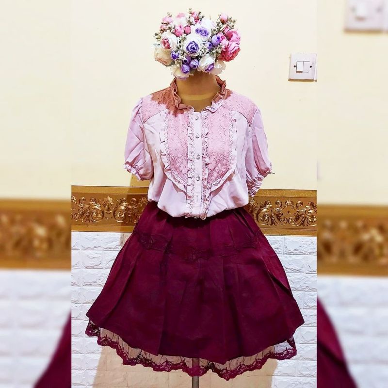 Axes Femme Top & Skirt Set