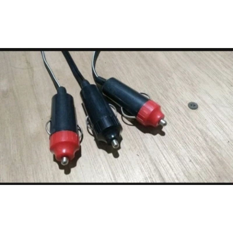 Kabel listrik colokan Listrik Aki buat dimotor Atau dimobil