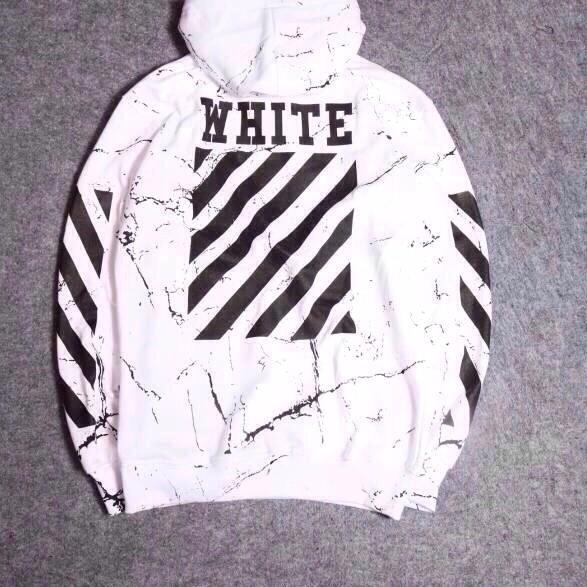 hoodie off white marble