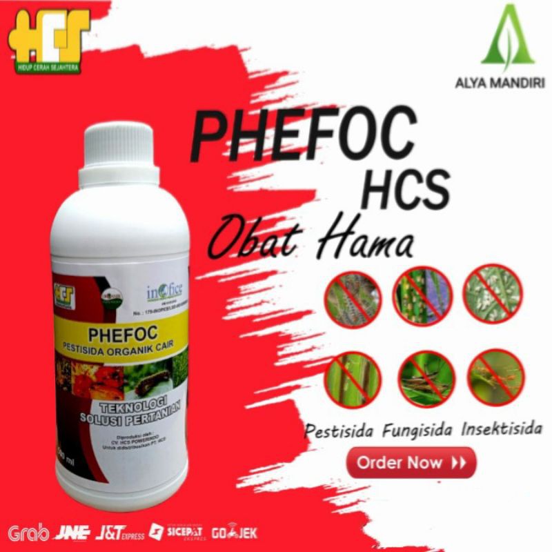 Jual And150 Unik Phefoc Hcs Pestisida Herbisida Fungisida Organik Cair Limited Shopee Indonesia 7206