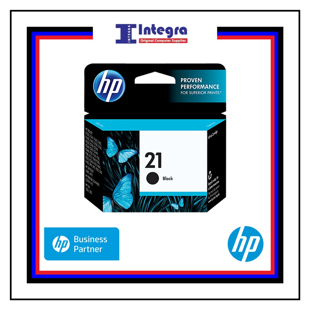 Tinta HP 21 Black Original Cartridge - C9351AA