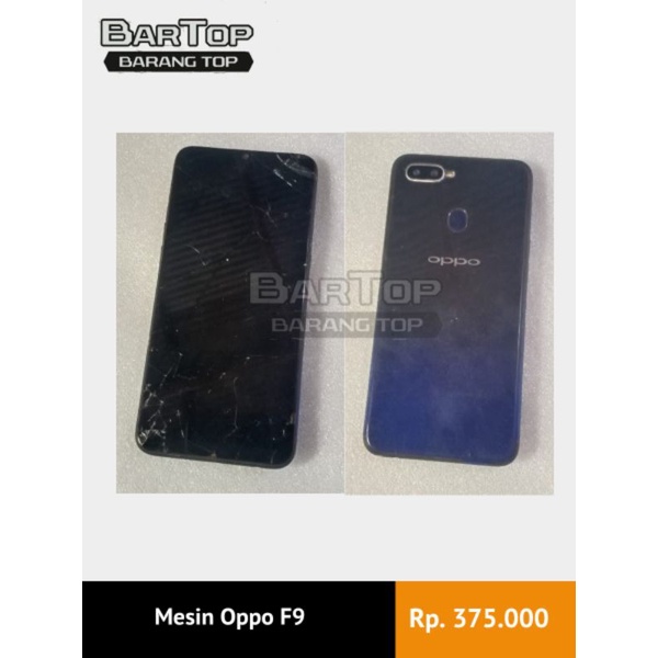 Mesin HP Oppo F9, Ram 4GB, Internal 64GB, Normal,. Original, Android