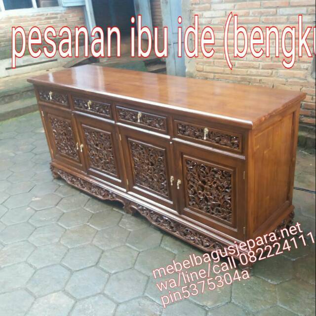 Bufet Palembang mebel Jepara mebel jati Jepara mebel jati murah