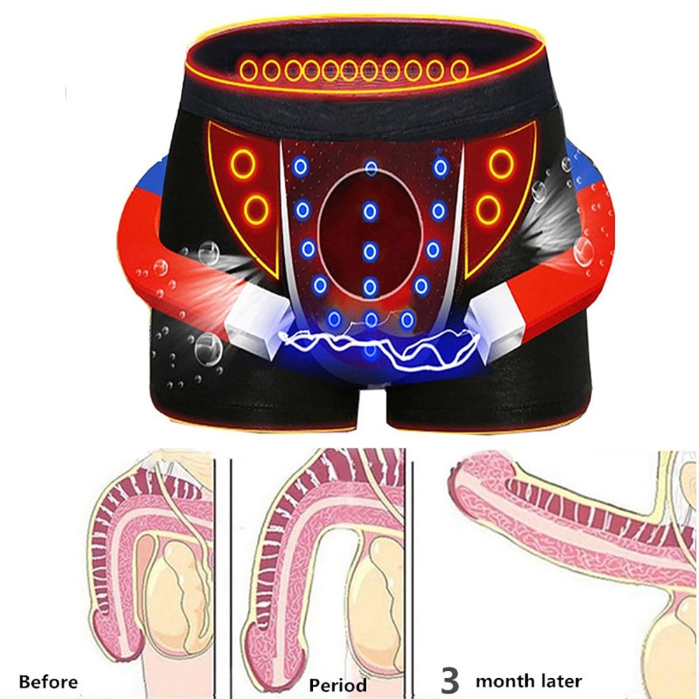 Celana Dalam Boxer Pria Magnetic Therapy Meningkatkan Vitality dan kesehatan Mr.P melancarkan peredaran darah terapi kesehatan anti sakit prostat terapi kesehatan pria kolor kutang celana dalam olahraga kesehatan cowo vitality performance anti bau