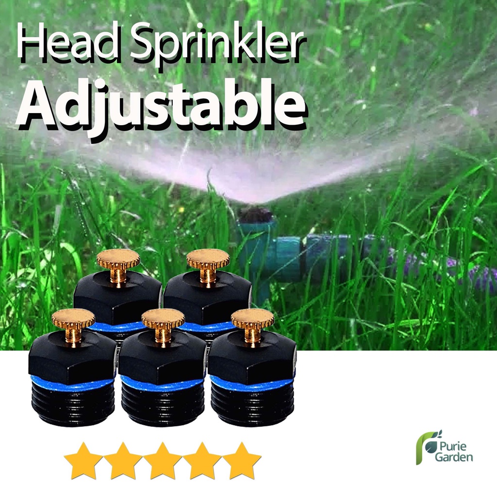 Alat Siram Sprayer Head Sprinkler Irigasi Adjustable Taman Kebun PG KDR