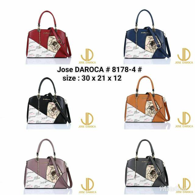 JOSE DAROCA Series # 8178-4 #kssbtmj pusat grosir TAS FASHION IMPORT BATAM MURAH