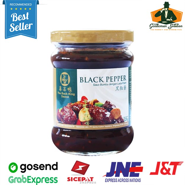 

The Duck King Sauce - Black Pepper Sauce Original Tanpa Bahan Pengawet