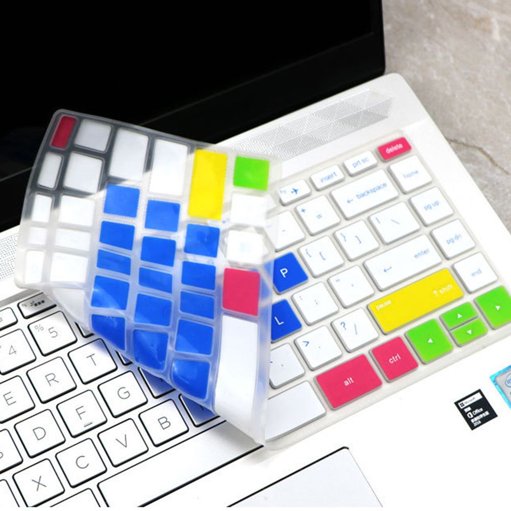 Stiker Film Pelindung Keyboard Bahan Silikon Anti Air Tahan Lama Untuk Komputer Laptop Hp 14 Inch