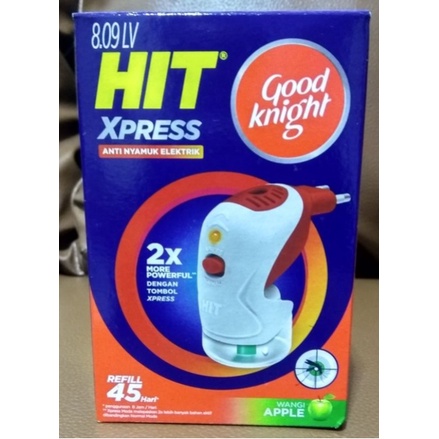 Promo Hit Good Knight Xpress Anti Nyamuk Elektrik 2X More Powerfull dengan tombol Express | Tanpa kabel dan harumnya menyegarkan 35ml