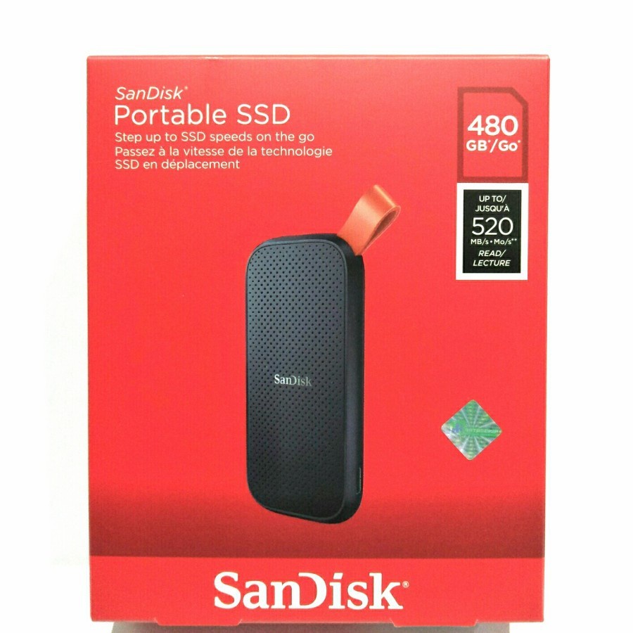 SSD SANDISK EXTREME PORTABLE - 480GB (520MB/S)