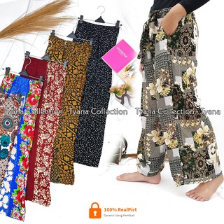  TERMURAH Celana  Panjang Kulot  Wanita Bahan  Katun Rayon  
