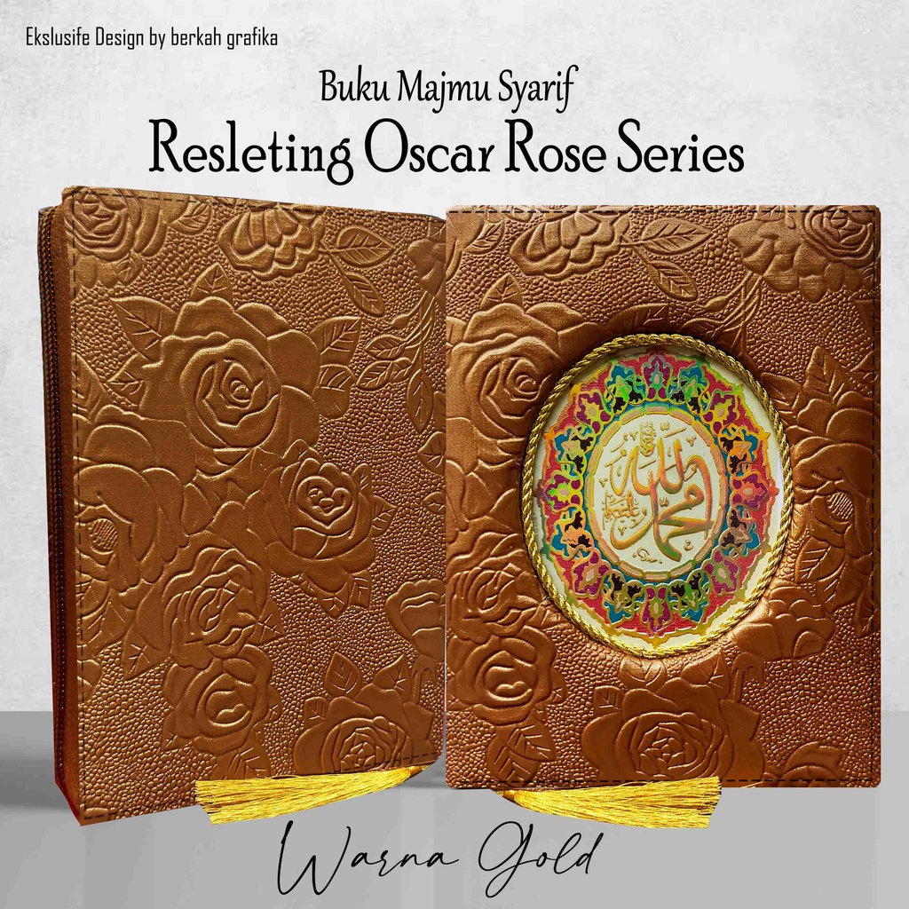 Buku Majmu Syarif Cover Resleting Opera D'Rose