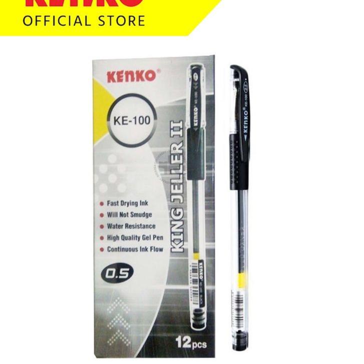 

Special - Pulpen gel kenko KE-100 King Jeller 12 pcs ,,