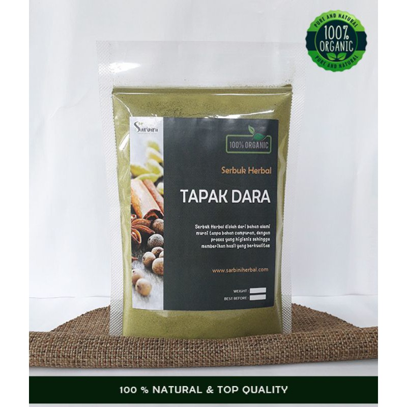 

Bubuk Tapak Dara 500 gram 100% tanpa bahan campuran dan dijamin murni/ Serbuk Tapak Dara Murni