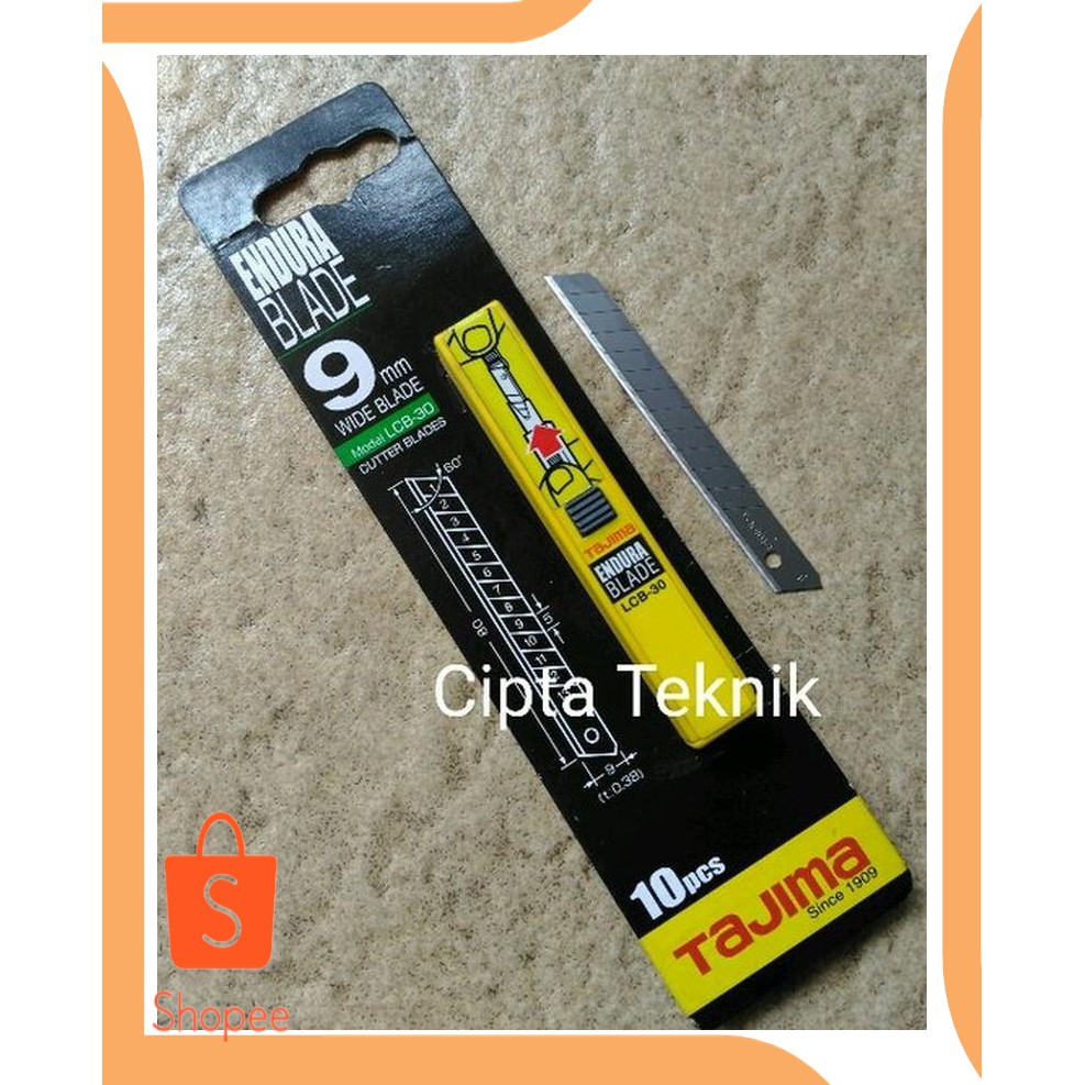 

Jual last stok Isi Cutter Tajima LCB-30 untuk Cutter Tajima LC-301 20DEZ Diskon