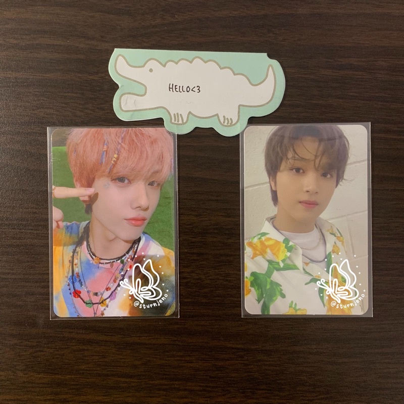 WTS PHOTOCARD HAECHAN & JISUNG KIHNO HELLO FUTURE (HELLO VER) PC ONLY READ DESCRIPTION