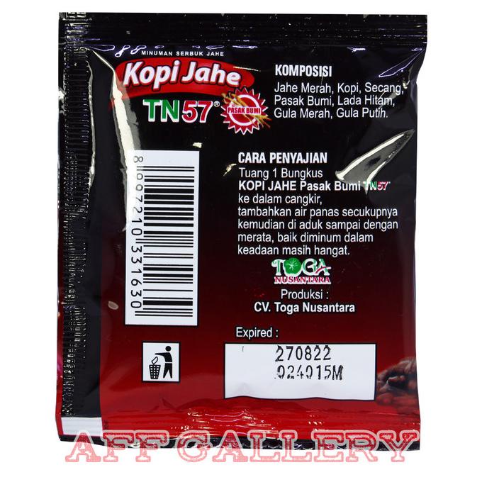 

READY MINUMAN SERBUK KOPI JAHE PLUS PASAK BUMI TN57