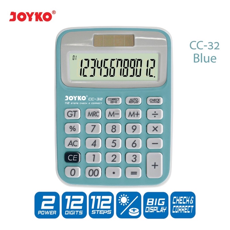 

RB Kalkulator Joyko CC-32 12digits